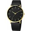 Men Modern China Uomo Moderno Minimalista Acciaio Inox Rete Fascia Orologio Casual Maschio Polso