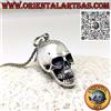 Oriental Art di Faridah & c.s.a.s. Ciondolo in argento ‰ Teschio con mandibola mobile e cranio apribile