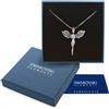G4Love Collana argento Swarovski Elements originale G4L cristalli angelo regalo donna