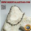 Oriental Art S.a.s. Bracciale in Argento 925‰ morbido con fila di delfini in salto