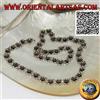 Oriental Art S.a.s. Collana in argento 925 ‰ a girocollo con una fila di fiorellini (40 cm)