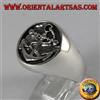 Oriental Art di Faridah & c.s.a.s. Anello d'argento 925 ‰ sigillo con àncora