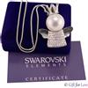 G4Love Collana donna argento Swarovski Elements originale G4Love angelo cristalli mamma
