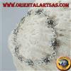 Oriental Art S.a.s. Bracciale in Argento 925‰ morbido con sole con volto inciso