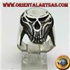 Oriental Art di Faridah & c.s.a.s. Anello in argento 925‰ teschio alieno (predator)