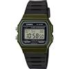 Casio Orologio Da Polso Unisex Casio Collection F-91WM-3AE Digitale Vintage Verde lac