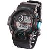 Orologio Sportivo Xinjia Xj-875dm Resistente Acqua Cronometro Nero Azzurro lac