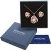 G4Love Elegante parure oro Swarovski Element originale G4Lov perla collana donna regalo