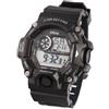 Orologio Sportivo Xinjia Xj-875dm Resistente Acqua Cronometro Nero lac