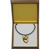 Chihuahua Capelli Lunghi - Collare IN Confezione Regalo,Dorato Pendente per Cane