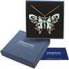 G4Love Collana oro Swarovski Element originale G4Love cristalli farfalla vintage regalo
