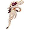 Gift for Love Spilla donna oro rosa Swarovski Elements originale G4Lov Cometa Fiore