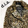 d.i.a. Cappotto pelliccia sintetica leopardata zingara Gyaru Y2K Japan...