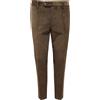 CAESAR Q7821 PANTALONE VELLUTO UOMO CAESAR MAN VELVET TROUSERS GREEN