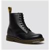 Dr. Martens Dr.Martens 1460 pelle Liscia Stivali con Lacci IN Nero Stock Limitato