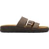 BLUNDSTONE 2694 AEROCORK SANDAL SLIDE RUSTIC BROWN