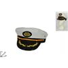 Cappello Berretto Ufficiale Marina Costume Travestimento Feste Carnevale dfh