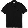 LACOSTE 1212 031 POLO SS COTONE NERO BLK