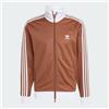 Adidas Originali Adicolor Classici Beckenbauer Pista Top Scuro Marrone e Bianco