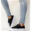 CONVERSE SNEAKER DONNA PLATFORM CHUCK TAYLOR ALL STAR 560250c NERO