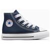 CONVERSE ALL STAR CHUCK TAYLOR SNEAKERS ALTA BIMBO/A 7J233C BLU