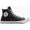 Converse Chuck Taylor All Star In Pelle Nera E Bianca Tutte Le Misure