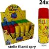 royal Stelle Filanti Spray Bombolette 90ml Colorate Super Getto Carnevale