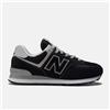 New Balance 574 Core In Nero E Grigio Tutte Le Taglie Stock Limitato