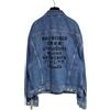 Balenciaga Language Denim Jacket 1625 120628391