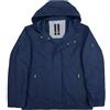 Sea Barrier Giubbotto Giaccone Uomo Primaverile con Cappuccio Taglie Forti 3XL 4XL 5XL 6XL 7