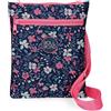 Joummabags Tracollina TRACOLLA blu viola rosa Roll Road femminile Tessuto Alta Qualità