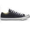 CONVERSE SNEAKERS CHUCK TAYLOR ALL STAR BASSA M9166C NERO fino al 43