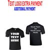 Uneek/ Gildan/ ProRTX extra Aditional Payment Personalisedbyellauk Polo T-Shirt S Cotone Variopinto