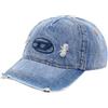Diesel Oval D Logo Denim Baseball Cap 153245290