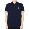 Moncler Mens Logo Patch Short Sleeve PK (Navy) 8A00020 89A16 7A9 132401196