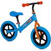 BricoShop24 Balance Bike Bicicletta Bambini Azzurra Rocket Senza Pedali 2-3 Anni