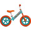 BricoShop24 Bicicletta Bambini Fisher Price Verde Arancione Balance Bike 2-3 Anni