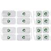 TESMED All Body Set di 16 Elettrodi (8 Elettrodi 50x50mm + 8 Elettrodi 50x100mm)