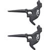 2 Pcs Decorazione Del Giardinaggio Cartello Esterno Per Cani Metallo