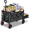 YEAUPE PRO Carrello Spiaggia, Carrello Pieghevole con Ruote - Doppi fre L