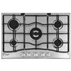 HOTPOINT INCASSO PIANO COTTURA A GAS 5 FUOCHI ACCIAIO INOX SICURGAS HOTPOINT PCN752 T/IX/HAR