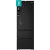 Hisense RF632N4WFE1 Frigorifero French D 577 Litri Nero Inox Cross Door Classe E