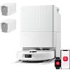 roborock Qrevo S Pro Set Robot Aspirapolvere Lavapavimenti (Migliorat Bianco Set