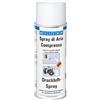WEICON Spray Aria Compressa, 400 ml, bomboletta ad aria compressa incluso tubici