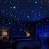 Aomaic 431 Pezzi Stelle Fluorescenti Adesive Soffitto Stelline Luminose per Cameretta A
