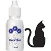 Vet-Service Ozo-Vet |Orecchie Gatto 15ml - Contro Otiti Acute e Croniche di Origine Allergic