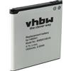 vhbw Batteria per Huawei Ascend G520s Q U8815 T8833 T8830 U8818 U8812D 1500mAh