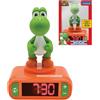 Lexibook - Sveglia Nintendo Super Mario - Effetti sonori di Super Mario - Sveglia per ragazzi - con Snooze - Arancione/Verde - RL800NI1LXB