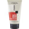 L'oreal Studio Line Gel Tubo 150 Ml. 8 Matt&Messy Opaco Made In Francia