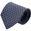 Salvatore Ferragamo 35 0950 F MARINE Silk Tie with Tetris Print for 78473298 [U]